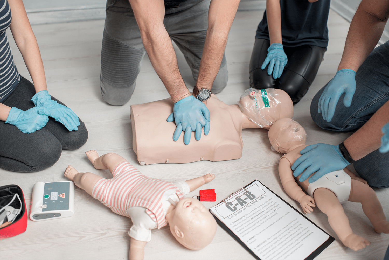EMSA Pediatric CPR for Daycare workers and bus drivers